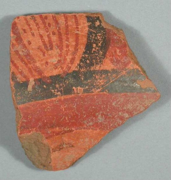 Inner sherd of a clay vessel