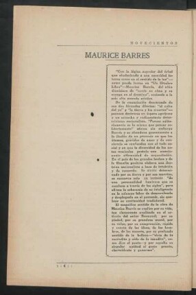 Maurice Barrès