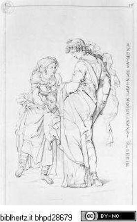 Reale Galleria di Firenze illustrata. 1. Quadri di Storia, Band 2., Judith mit dem Haupt des Holofernes (Taf. 76)