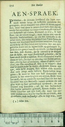 Aen-Spraek.
