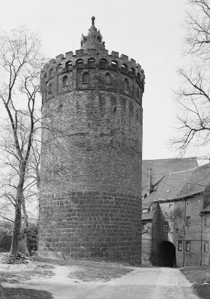 Leisnig. Burg Mildenstein. Bergfried