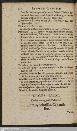 Leges Ludi