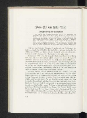 Vom ersten zum dritten Reich Dänische Könige im Christianeum