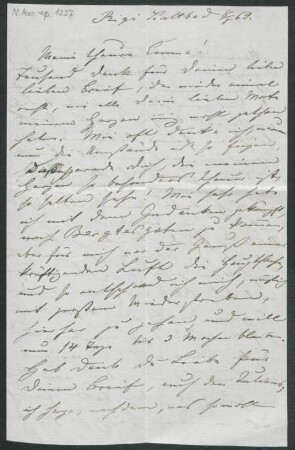 Brief an Emma Preusser : 08.08.1869