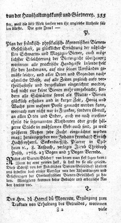 Ergänzung zum Tractate von Erhaltung des Getraides.