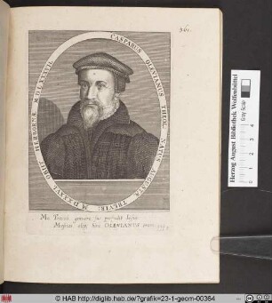 [Casparus Olevianus].