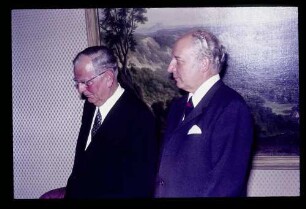 Prof. Bittel, Scheel 23.6.72.