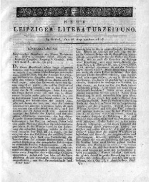 1803-09-28 : 39. Stück