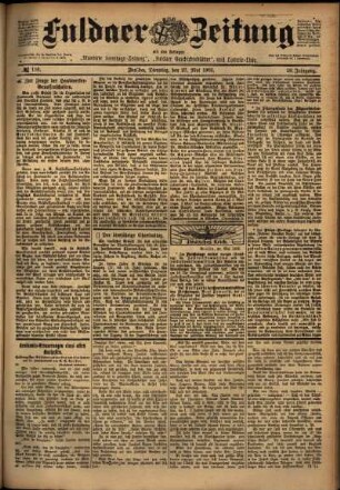Ausgabe vom Dienstag, den 27. Mai 1902.