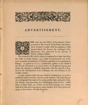 The Irish Archaeological Society. 15. 1855