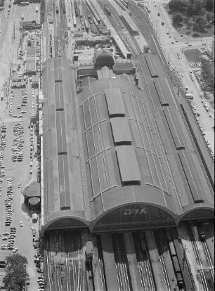 Dresden, Hauptbahnhof, Bahnsteighalle