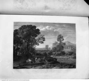Collezione di Vedute di Tivoli ed altri dintorni di Roma, Fuga in Egitto
