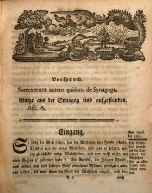Frag, Ob der Verfasser der Schrift Gebt dem Kaiser was des Kaisers ist, Und dem Pabst was des Pabstes ist, Eine ächte, und Evangelische Austheilung gemacht habe : in den heiligen Weynacht-Feyertagen Beantwortet