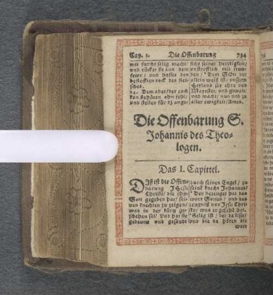 Die Offenbarung S. Johannis des Theologen.