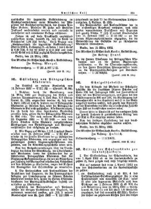 Schließung von Pädagogischen Akademien : [Amtlicher Teil]