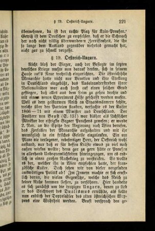 221-225, § 19. Oestreich-Ungarn
