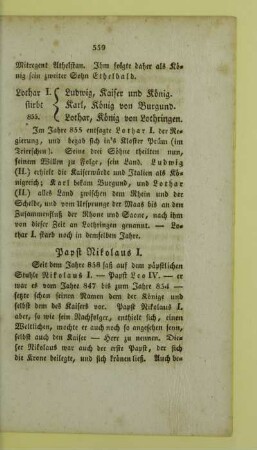 Lothar I. stirbt 855