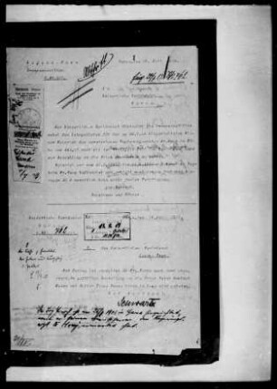 Hinterlegung von Guthaben Eingeborener beim Bezirksamt Lome-Stadt (Einzelfälle)