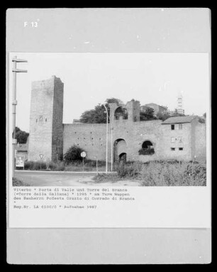 Porta di Valle & Torre del Branca / Torre della Galiana