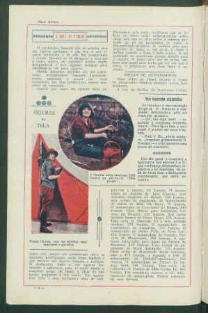 Figuras da tela : Wanda Hawley [e] Bebe Daniels