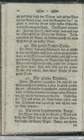 40. Die grosse Rechts-Sache
