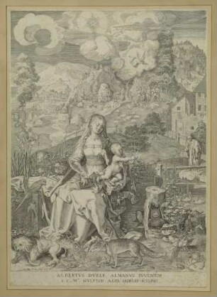 Maria mit den vielen Tieren