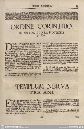 TEMPLUM NERVA TRAJANI.