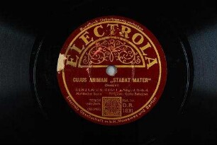 Cujus animam : "Stabat mater" / (Rossini)