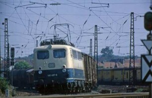 Vaihingen/Enz-Nord Lok 140 680 Güterzug