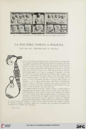 8: La scultura veneta a Bologna (Fine del XIV - principio del XV secolo)