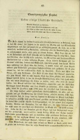 Einundzwanzigstes Kapitel. Ueber einige häusliche Getränke