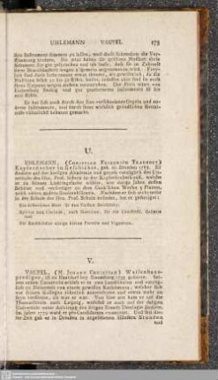 Uhlemann, Christian Friedrich Traugott