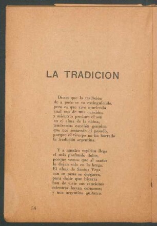 La Tradición