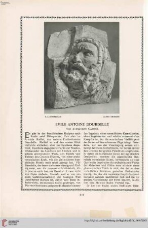 29: Émile Antoine Bourdelle