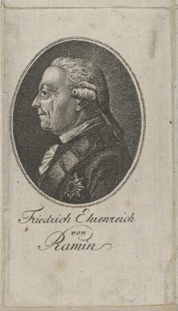 Bildnis des Friedrich Ehrenreich von Ramin