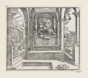 Traum des Pharao, aus: Martin Luther, "Biblia: Das ist: Die gantze heilige Schrifft: Deudsch", Wittenberg 1561, S. 24 verso