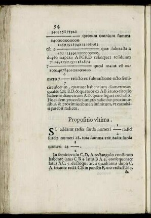 Propositio ultima