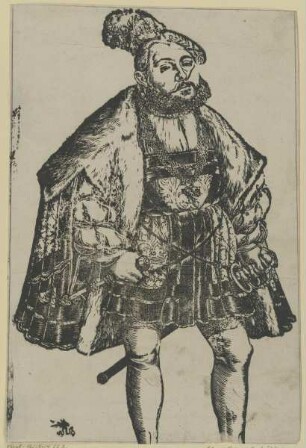 Bildnis des Kurfürsten Johann Friedrich I. von Sachsen dem Großmütigen