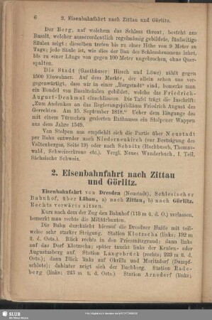 2. Eisenbahnfahrt nach Zittau und Görlitz