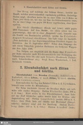 2. Eisenbahnfahrt nach Zittau und Görlitz