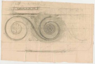 Thiersch, Friedrich von; München, Romanstr. 13; Villa von Hösslin - Decke im Salon (Detail)