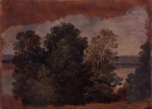 Bäume am Wasser (Studie)