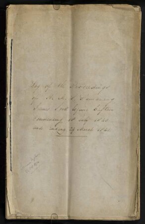 Log of the Proceedings of H.M.S. Samarang