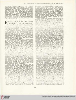 10: Eugène Fromentins "die alten Meister"