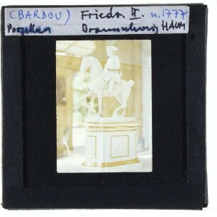 Bardou, Reiterstatuette Friedrichs d. Gr.
