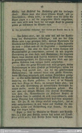 X. Die hydrostatische Luftpumpe ohne Kolben und Ventile. Von J. A. Uthe