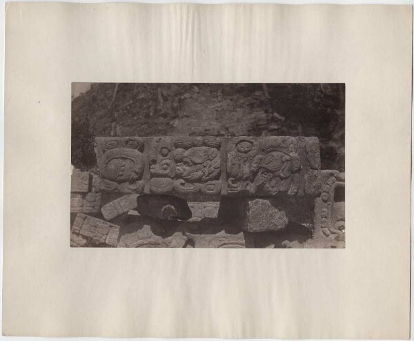 Sculptures from the west side of Mound 26.