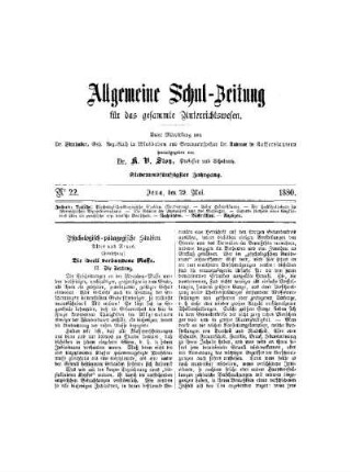 Phsychologisch - pädagogische Studien. Altes und Neues : (Fortsetzung)