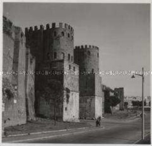 Rom, Porta San Sebastiano (Stadttor in der Aurelianischen Mauer)