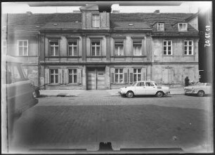 Potsdam, Hermann-Elflein-Straße 4. Wohnhaus (18. Jh.). Straßenfront